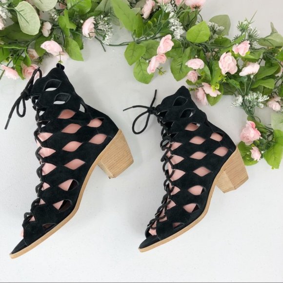 Matisse made in Brazil black sandals size 8 M - Picture 5 of 9